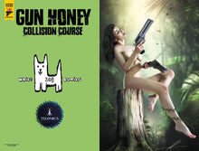 Load image into Gallery viewer, GUN HONEY COLLISION COURSE #1 (CARLA COHEN COLOR SILVER AP METAL VIRGIN VARIANT)