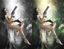 Load image into Gallery viewer, GUN HONEY COLLISION COURSE #1 (CARLA COHEN VIRGIN VARIANT SET)