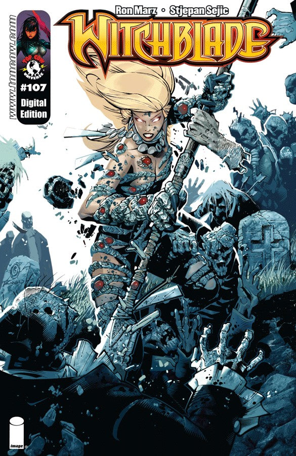 WITCHBLADE #107 - 2007 (CHRIS BACHALO COVER)
