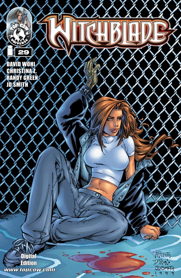 WITCHBLADE #29 - 1999 (RANDY GREEN COVER)