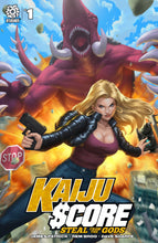 Load image into Gallery viewer, Kaiju Score: Steal from the Gods #1 (Ejikure Exclusive Virgin & Trade Set)