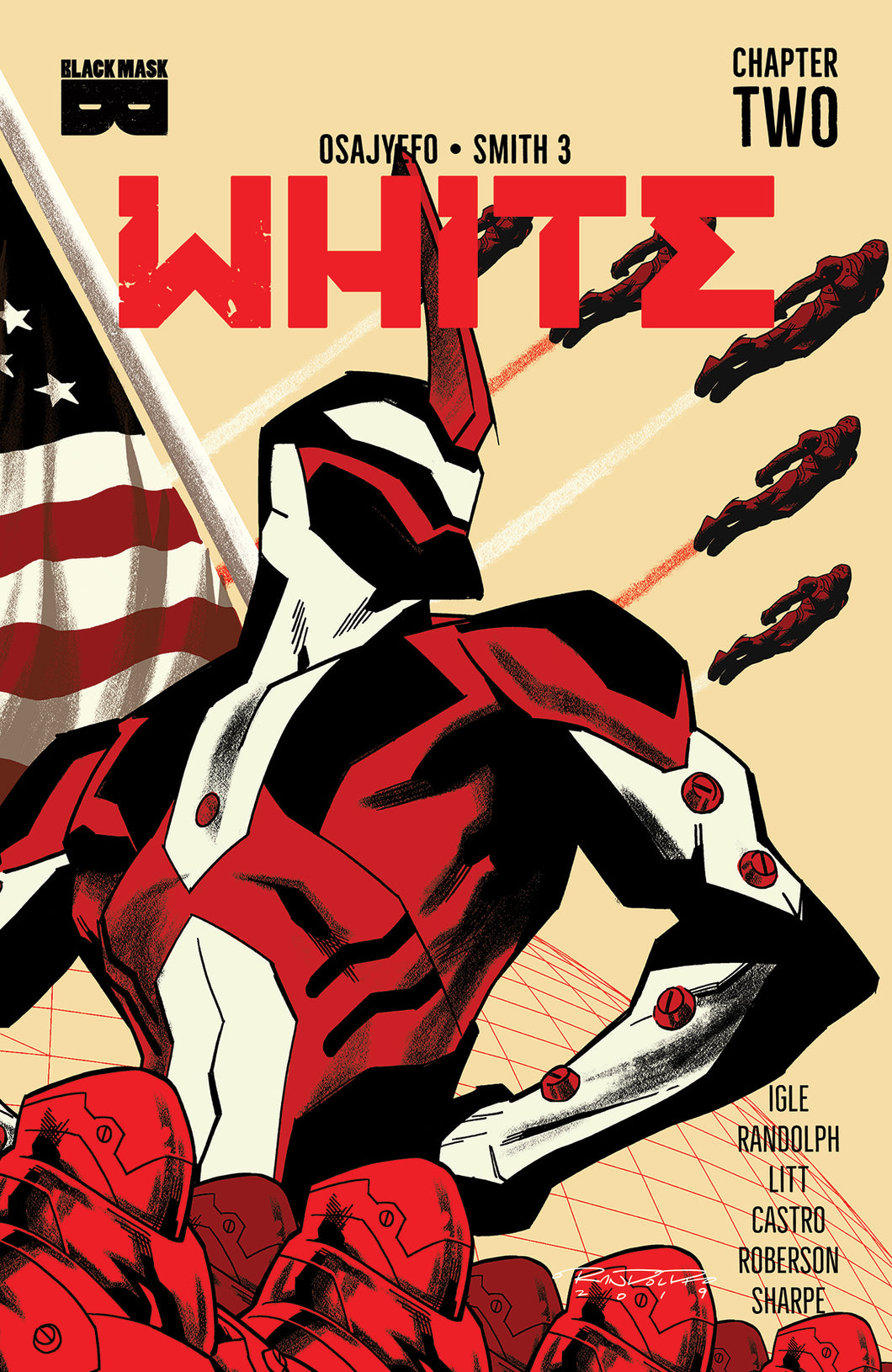 White #2 (Cover 2nd Print - Randolph)