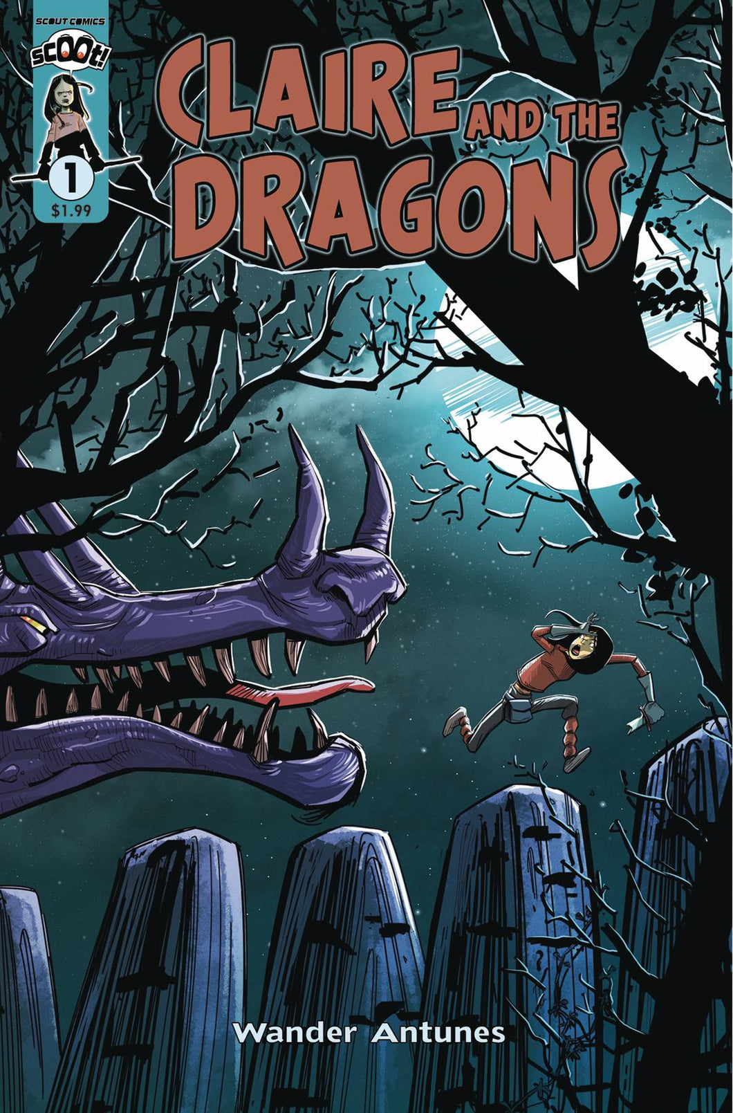 Claire and the Dragons #1 (Cover A - Antunes)