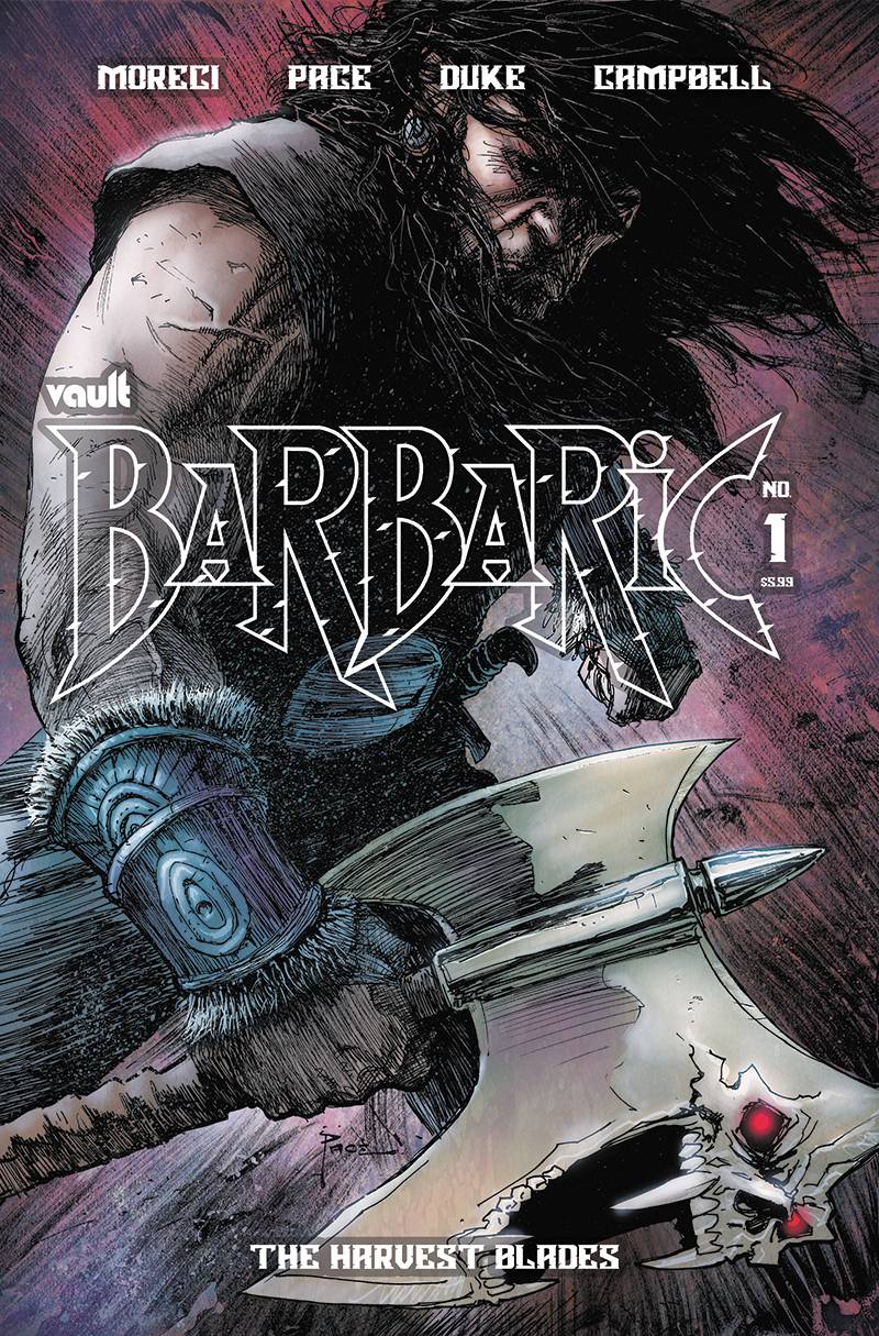 Barbaric Harvest Blades One Shot (Cover B - Pace Variant)