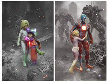 Load image into Gallery viewer, We Live Age of the Palladions #1 Black/White (Björn Barends Exclusive Color Splash Virgin Set)