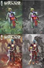 Load image into Gallery viewer, We Live Age of the Palladions #1 Black/White (Björn Barends Exclusive Color Splash Virgin & Trade Sets)