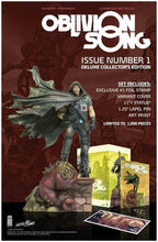 Load image into Gallery viewer, Oblivion Song Collector's Edition Statue & Foil Variant Comic Set