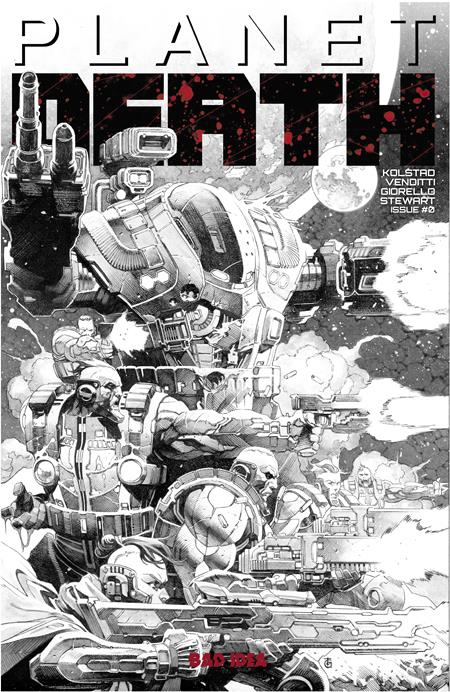 PLANET DEATH #0 - 2ND PRINT (TOMAS GIORELLO CVR A COVER)