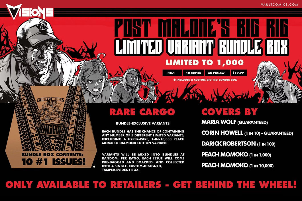 BIG RIG #1 VARIANT BUNDLE BOX (ALLOCATIONS MAY OCCUR)
