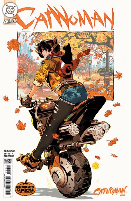 CATWOMAN #80 (DAN MORA PUMPKIN SPICY CVR E VARIANT)