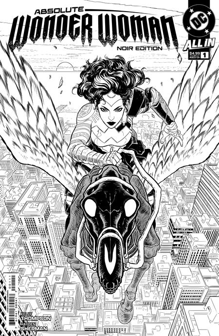 ABSOLUTE WONDER WOMAN NOIR EDITION #1 - ONE SHOT (HAYDEN SHERMAN COVER)