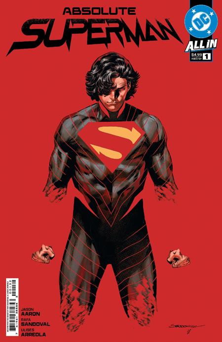 ABSOLUTE SUPERMAN #1 - 2ND PRINT (RAFA SANDOVAL VARIANT)