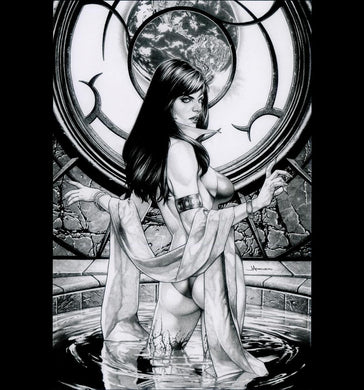 VAMPIRELLA DARK REFLECTIONS #1 (INCENTIVE 1:25 JAY ANACLETO VIRGIN VARIANT)