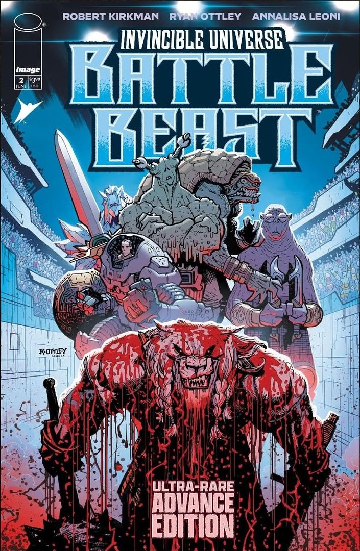 BATTLE BEAST #2 - BLIND BAG ULTRA RARE (OTTLEY & LEONI FOIL ADVANCE EDITION VARIANT)
