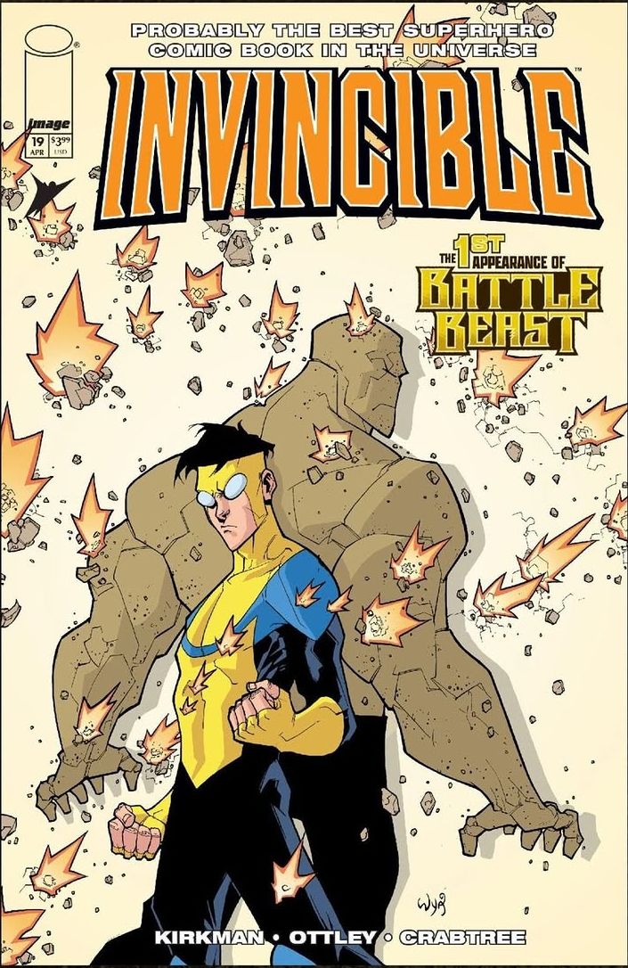 BATTLE BEAST #1 - INVINCIBLE #19 FOIL EDITION (BLIND BAG VARIANT)