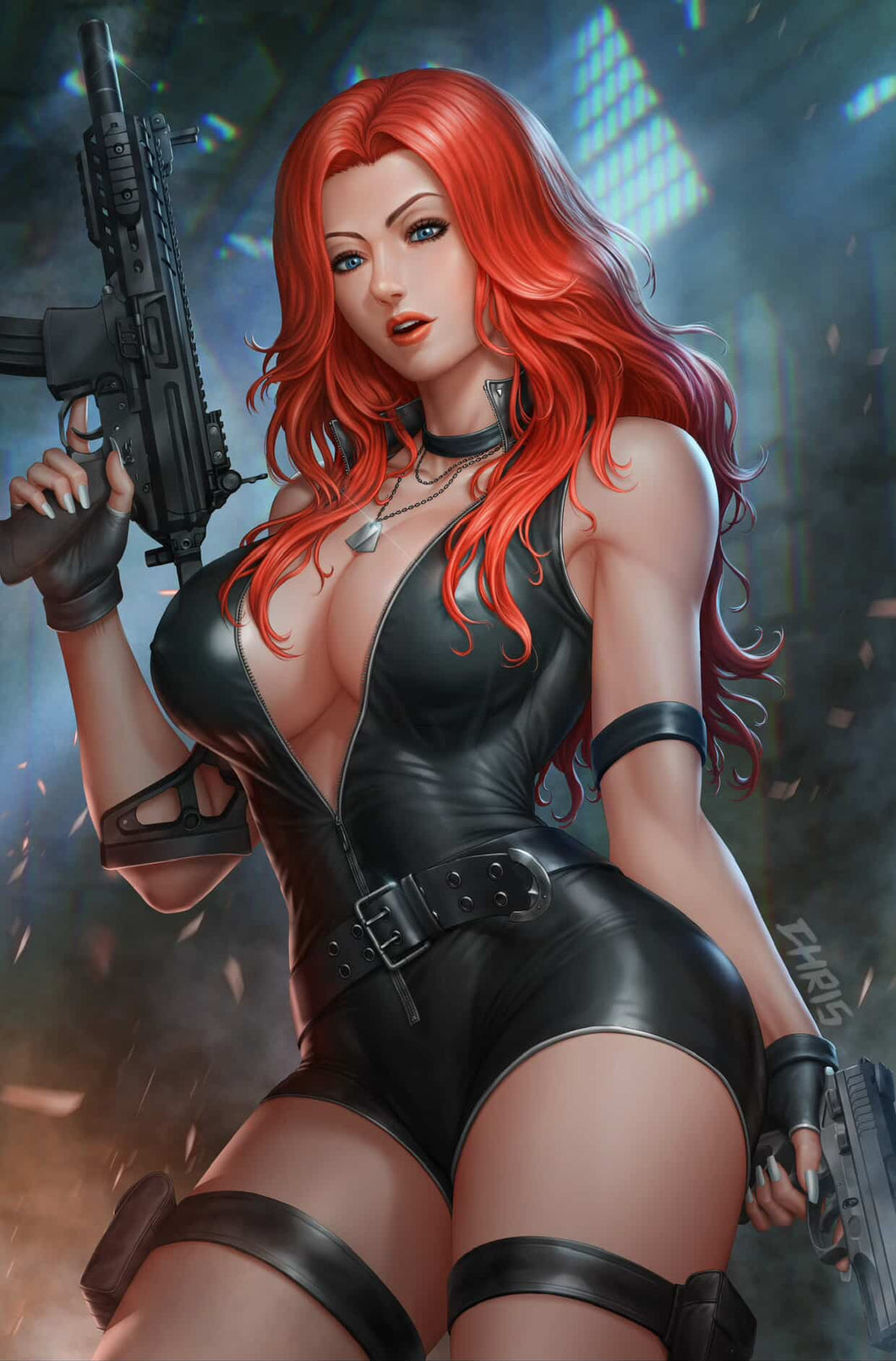 HEAT SEEKER EXPOSED #3 - GUN HONEY (CHRIS NG CVR A VIRGIN VARIANT)