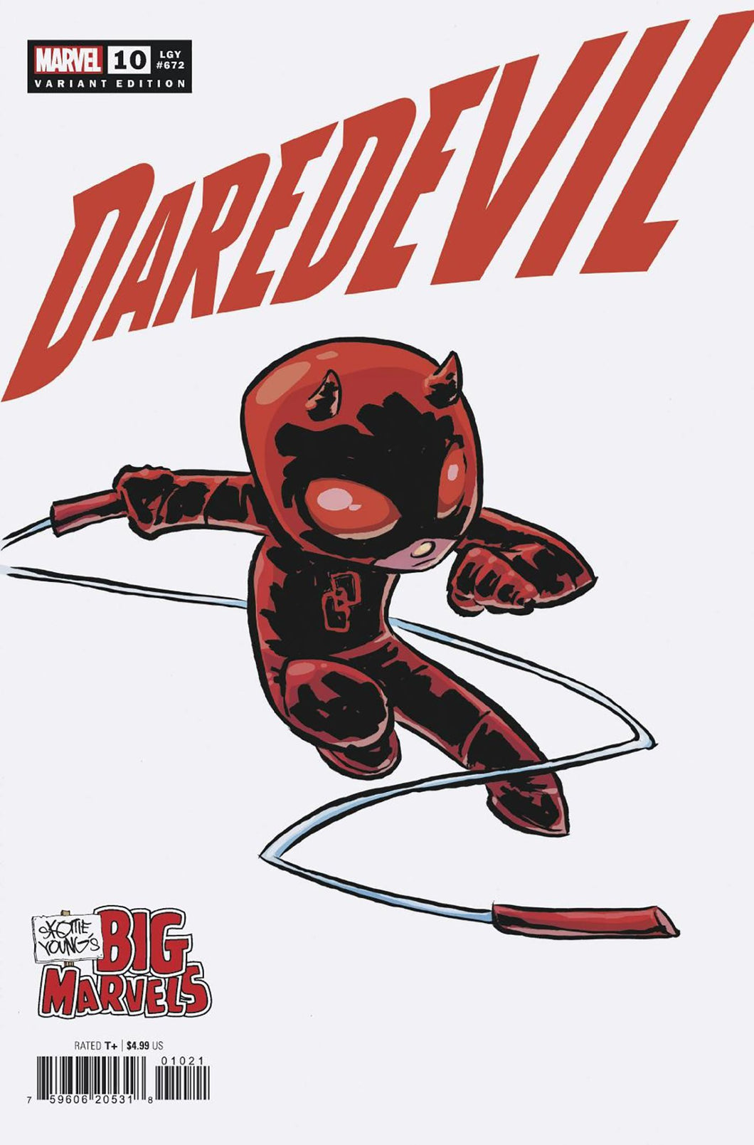 DAREDEVIL #10 (SKOTTIE YOUNG'S BIG MARVEL VARIANT)