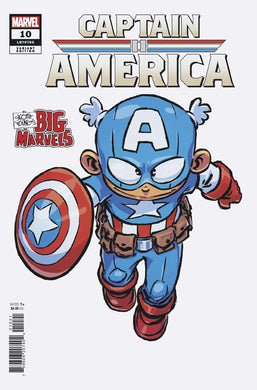 CAPTAIN AMERICA #10 (SKOTTIE YOUNG'S BIG MARVEL VARIANT)