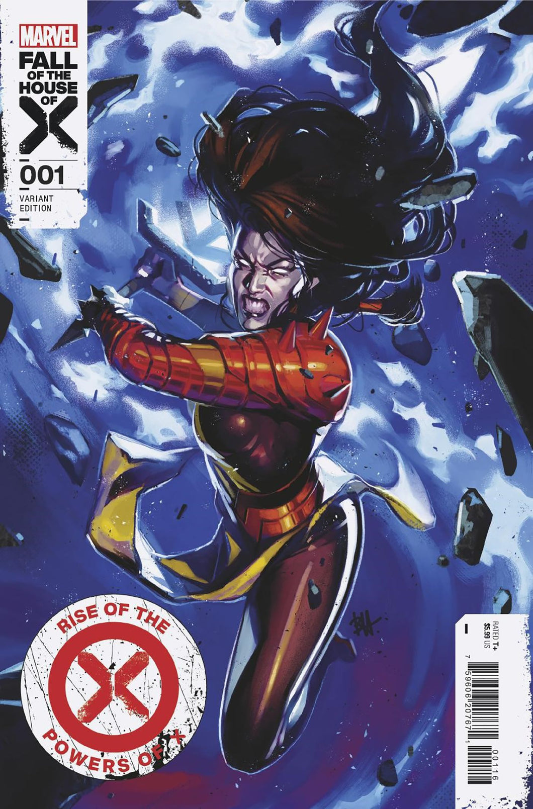 RISE OF THE POWERS OF X #1 (INCENTIVE 1:25 BEN HARVEY VARIANT)