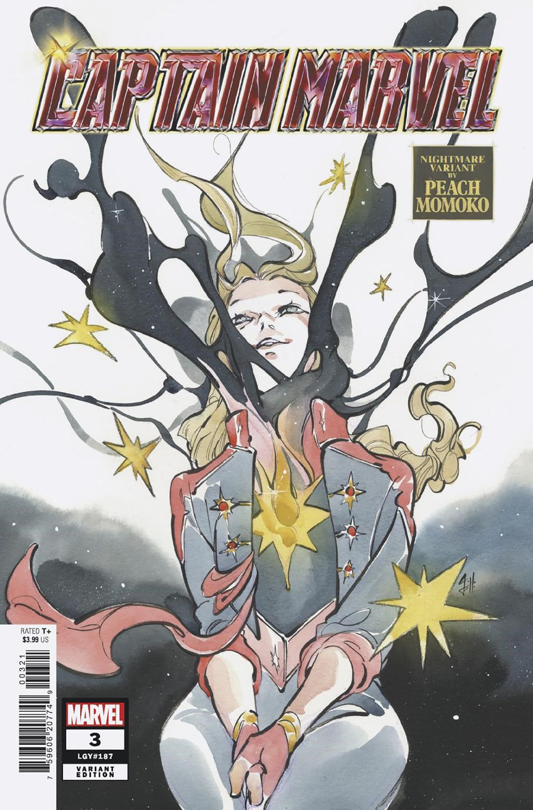 CAPTAIN MARVEL #3 (PEACH MOMOKO NIGHTMARE VARIANT)