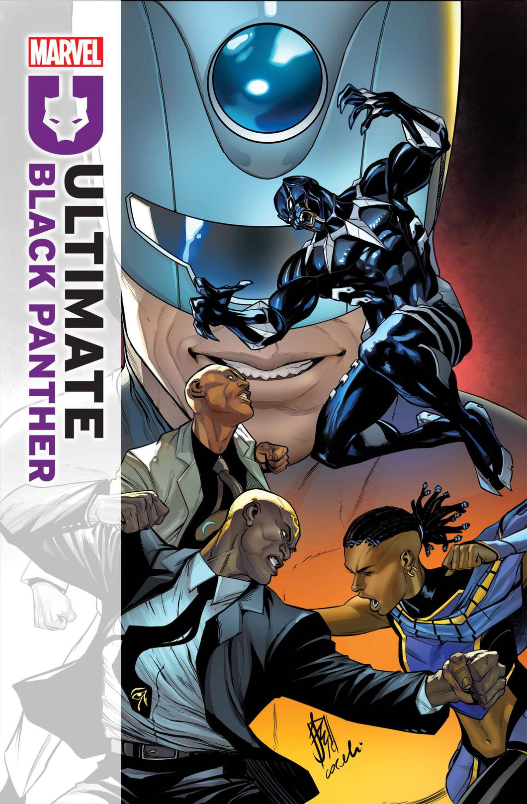 ULTIMATE BLACK PANTHER #2 (STEFANO CASELLI COVER)