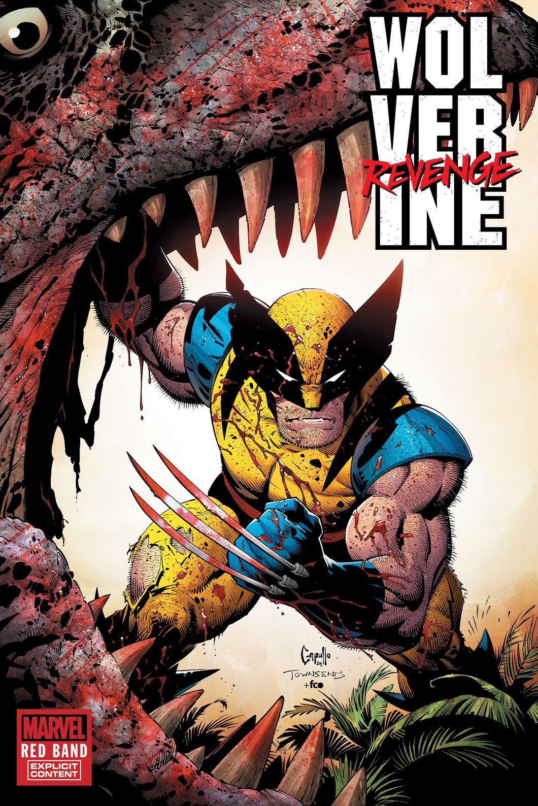 WOLVERINE: REVENGE - RED BAND #1 (GREG CAPULLO BLOODY COVER)