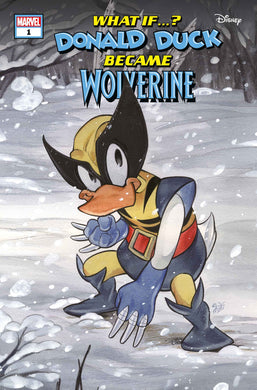 MARVEL & DISNEY: WHAT IF...? DONALD DUCK BECAME WOLVERINE #1 (PEACH MOMOKO VARIANT)