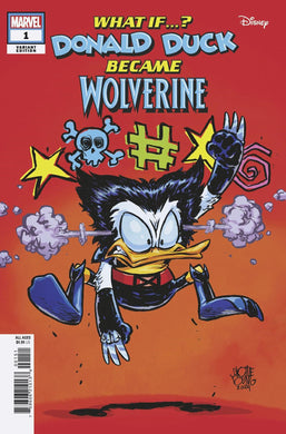 MARVEL & DISNEY: WHAT IF...? DONALD DUCK BECAME WOLVERINE #1 (SKOTTIE YOUNG'S VARIANT)