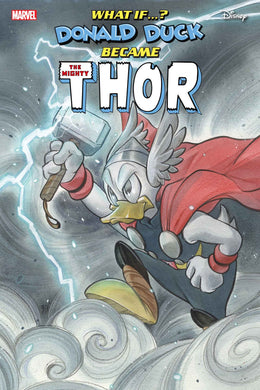 MARVEL & DISNEY: WHAT IF...? DONALD DUCK BECAME THOR #1 (PEACH MOMOKO VARIANT)