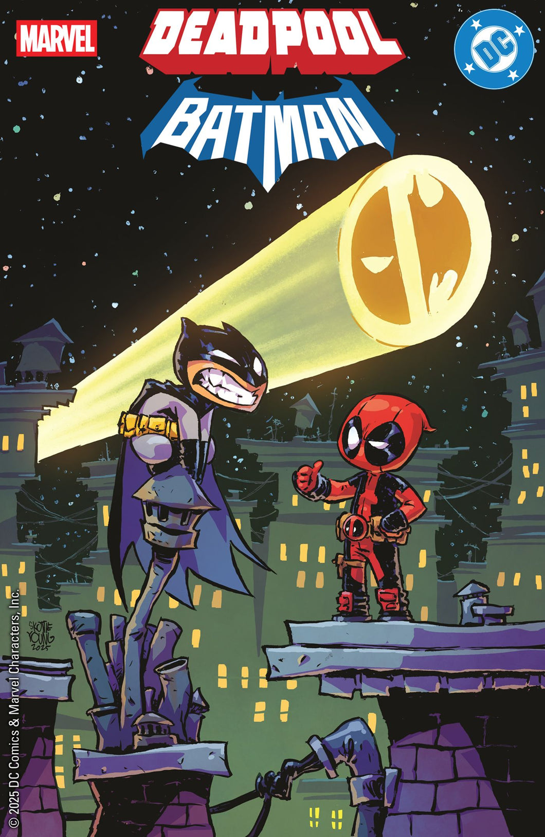 MARVEL/DC: DEADPOOL/BATMAN #1 (SKOTTIE YOUNG VARIANT)