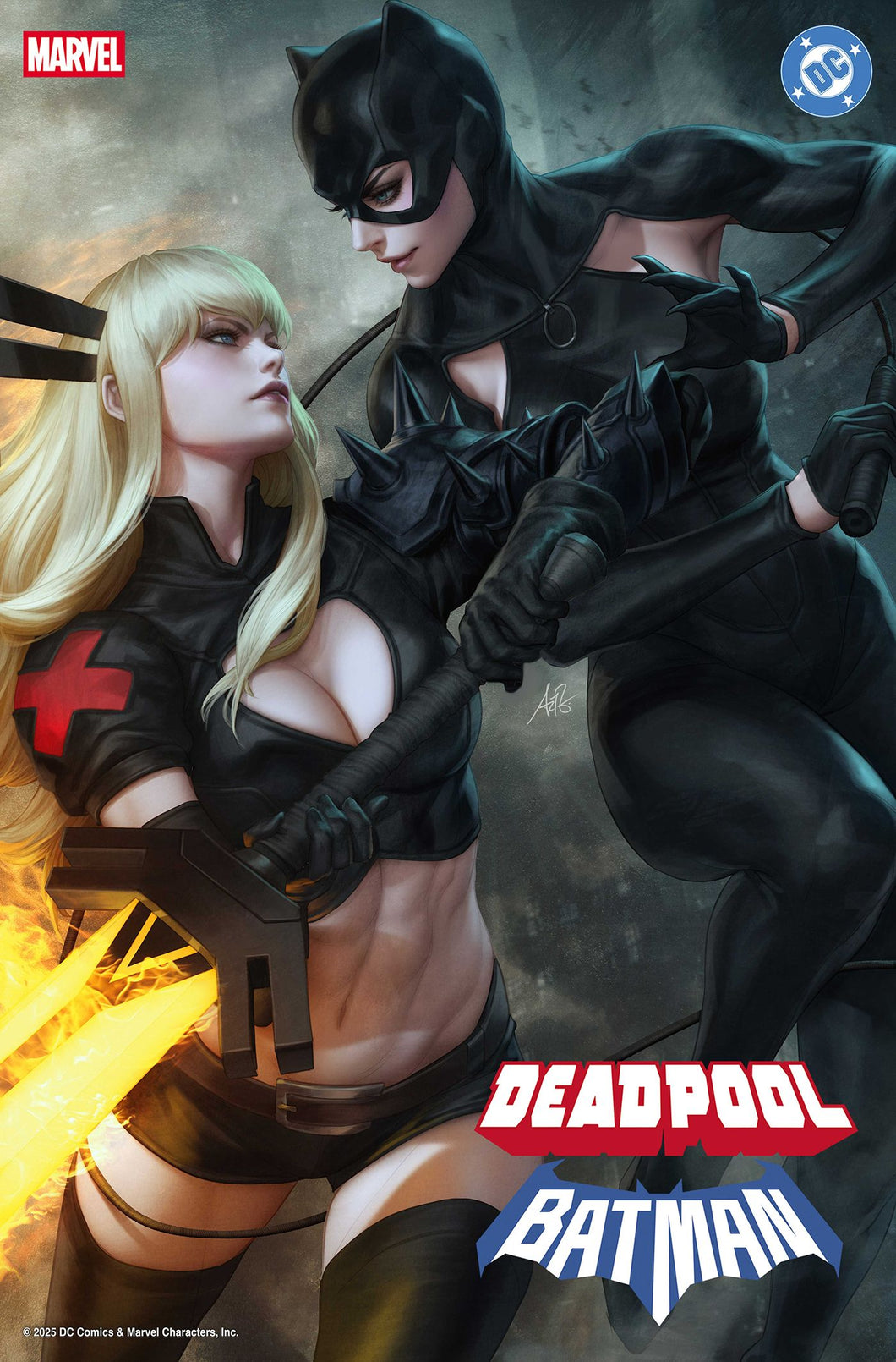 MARVEL/DC: DEADPOOL/BATMAN #1 (ARTGERM VARIANT)