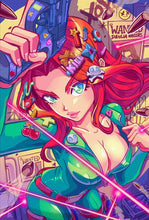 Load image into Gallery viewer, HEAT SEEKER EXPOSED #4 - GUN HONEY (ANACATHIE EMBOSSED RAISED METAL VIRGIN SET)
