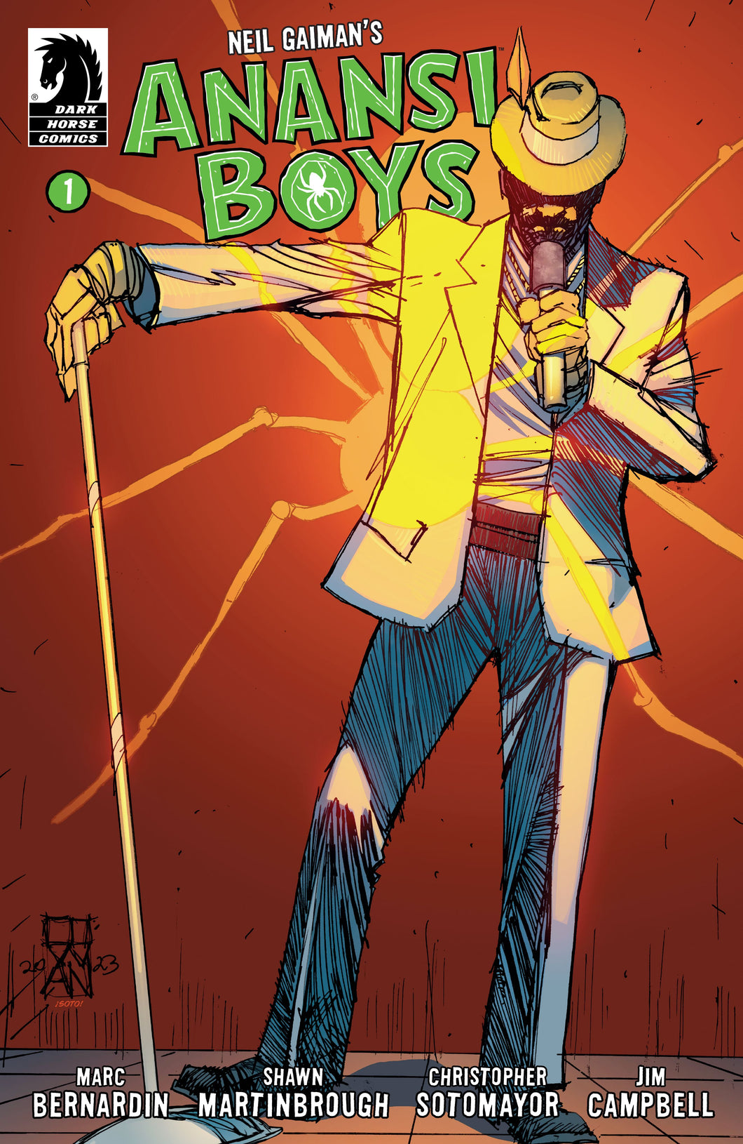 ANANSI BOYS I #1 (DENYS COWAN VARIANT)