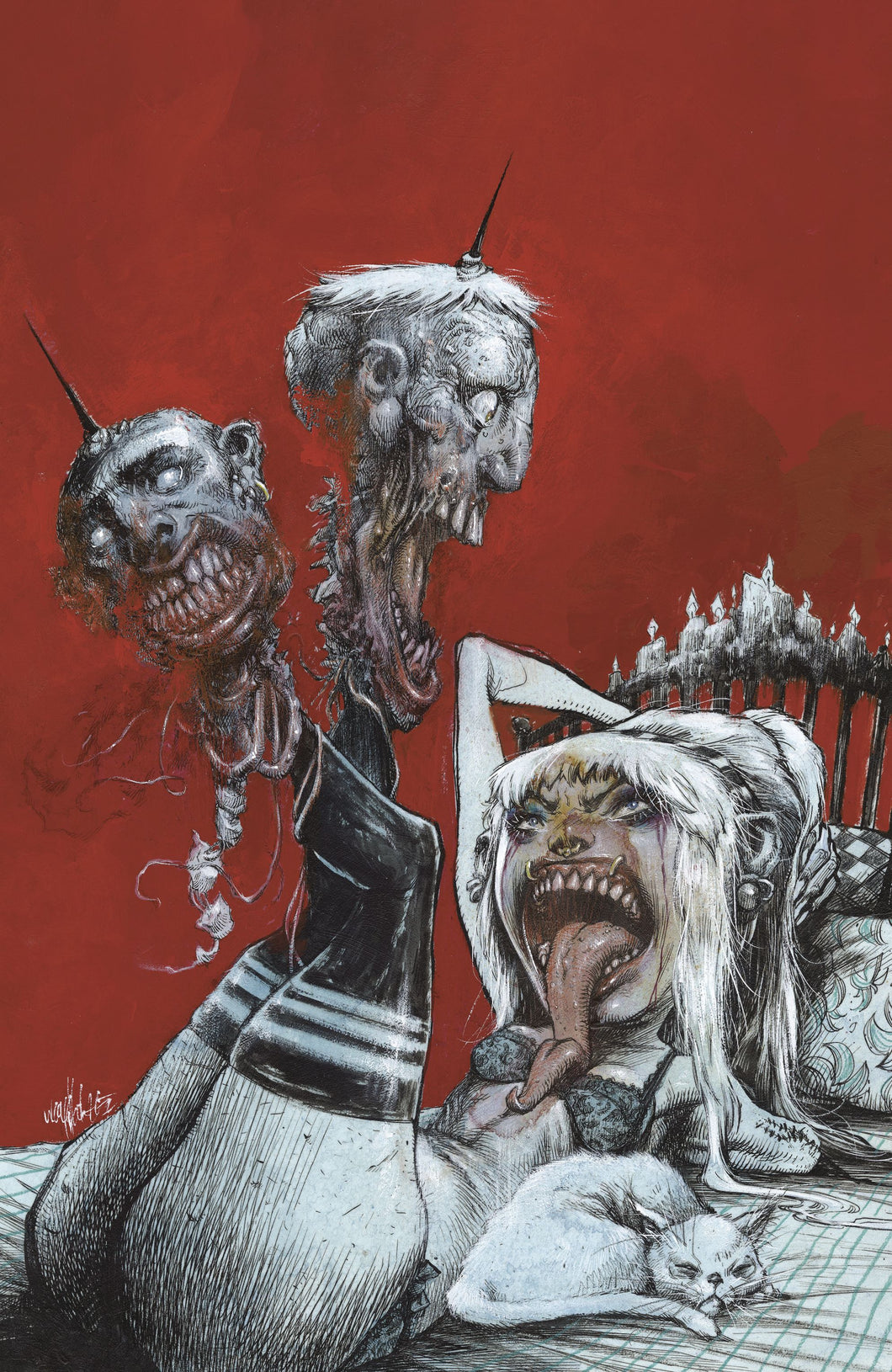 HELLO DARKNESS #14 (JONATHAN WAYSHAK CVR C VIRGIN VARIANT)