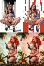 Load image into Gallery viewer, HEAT SEEKER EXPOSED #1 - GUN HONEY (CEDRIC POULAT &amp; PIERLUIGI ABBONDANZA SET)
