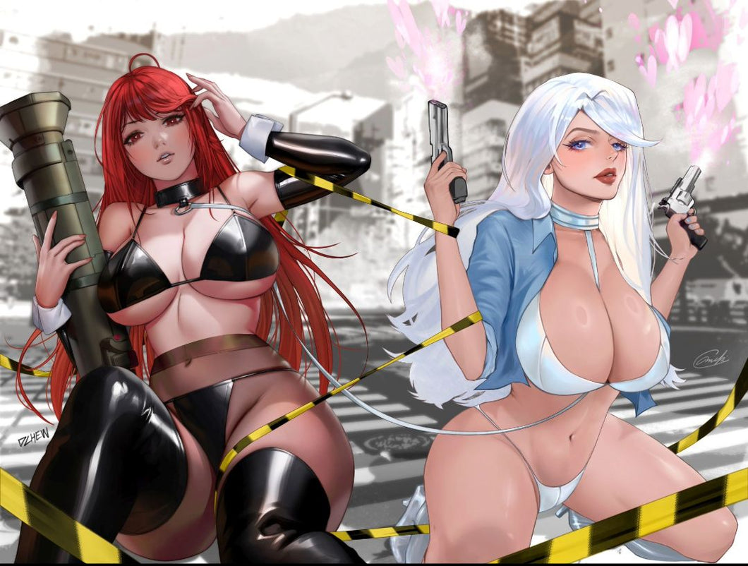 HEAT SEEKER COMBUSTION #2 - GUN HONEY (CHEW & OKAZAKI VIRGIN VARIANT SET)