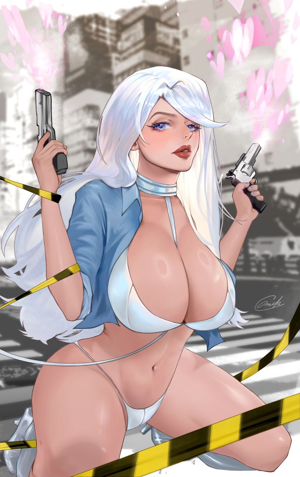 HEAT SEEKER COMBUSTION #2 - GUN HONEY (MIKI OKAZAKI VIRGIN VARIANT)