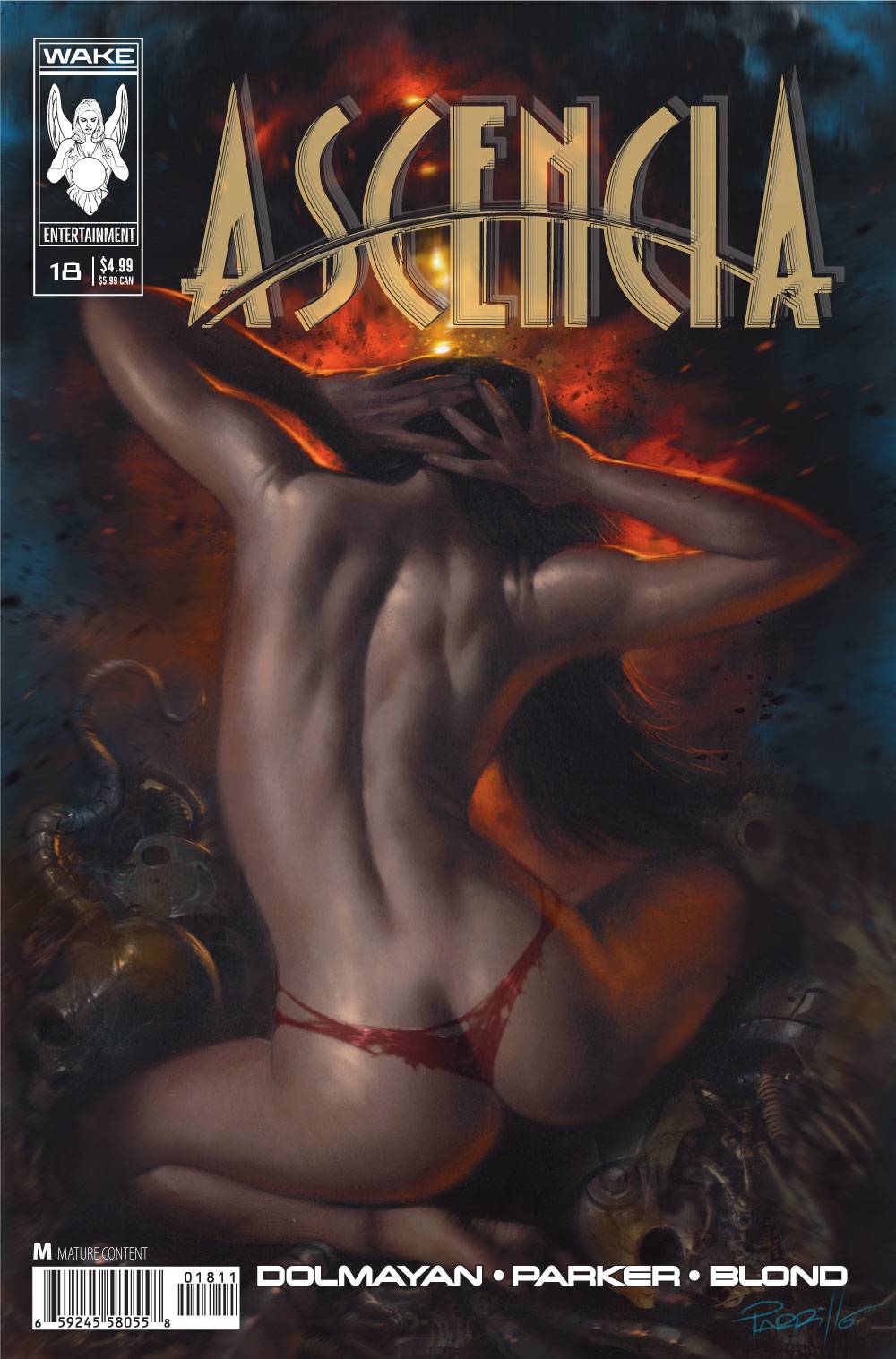 ASCENCIA #18 (LUCIO PARILLO COVER)