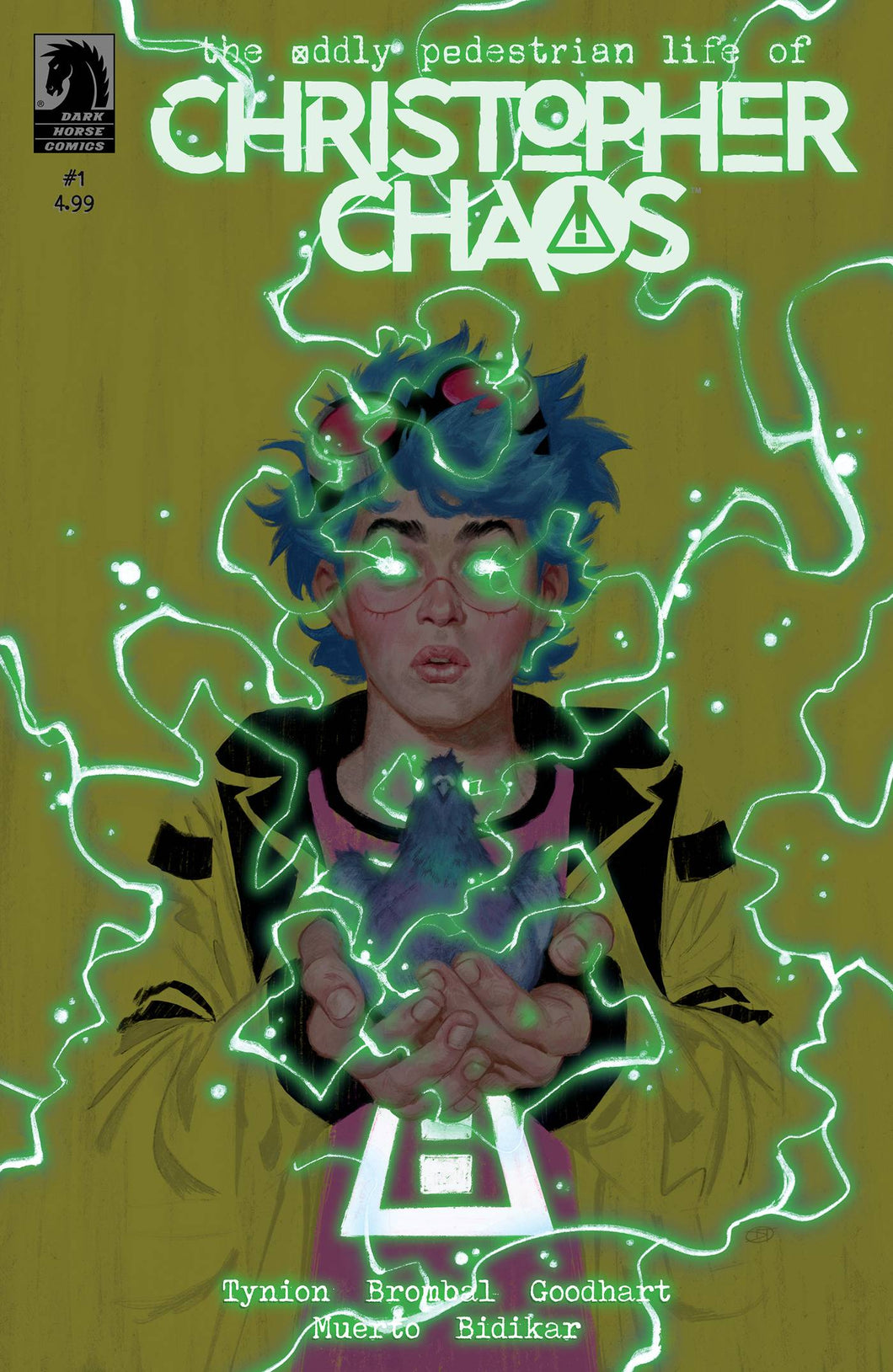 ODDLY PEDESTRIAN LIFE CHRISTOPHER CHAOS #1 - GLOW IN THE DARK (INCENTIVE 1:25 DAVID TALASKI VARIANT)