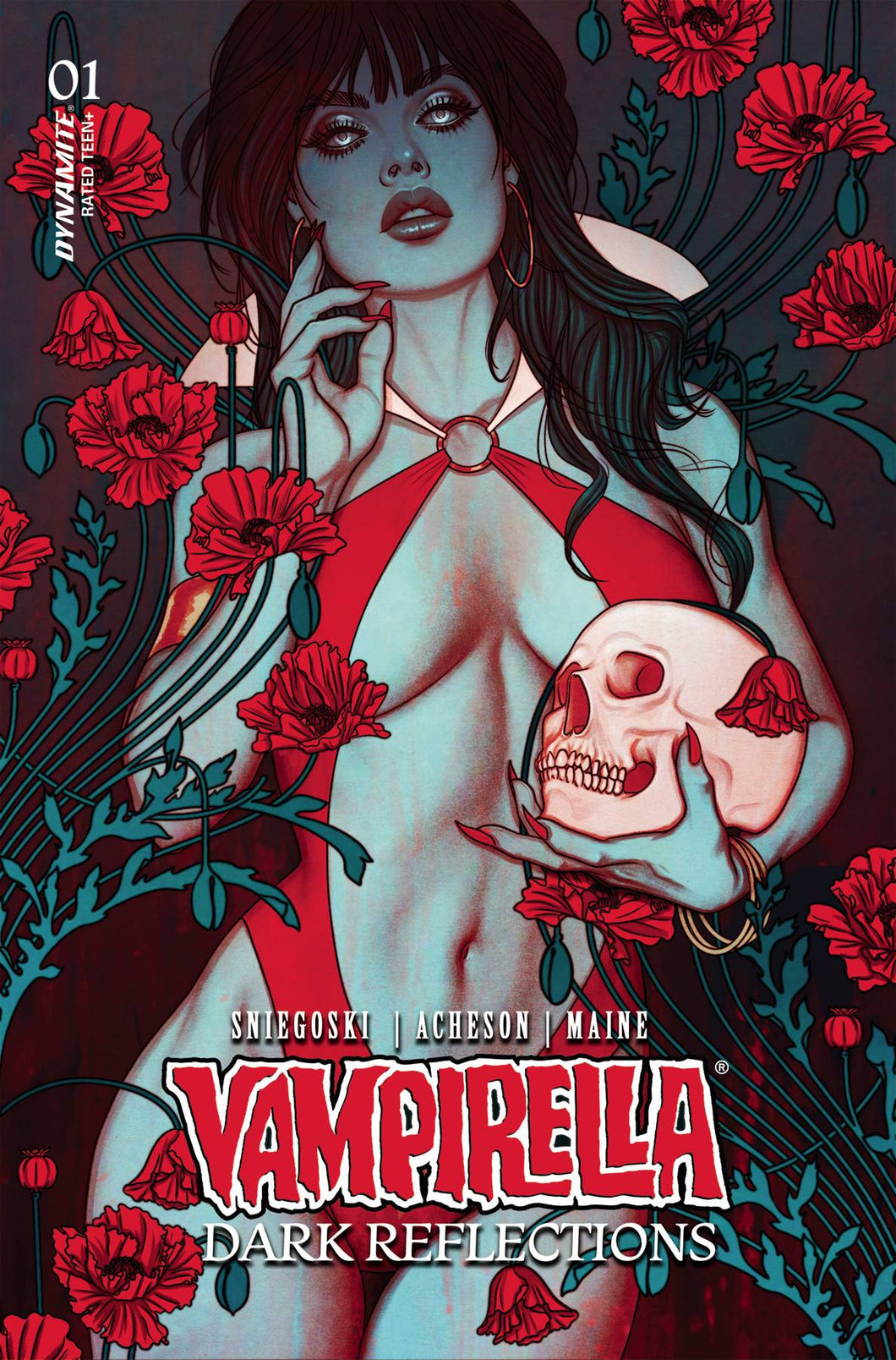 VAMPIRELLA DARK REFLECTIONS #1 (INCENTIVE 1:10 JENNY FRISON FOIL COVER)