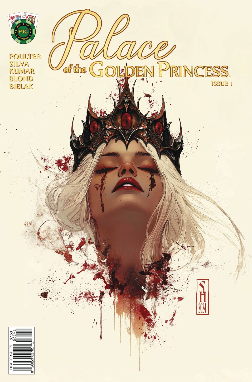 PALACE OF GOLDEN PRINCESS #1 (SCOTT HARBEN FOIL VARIANT)