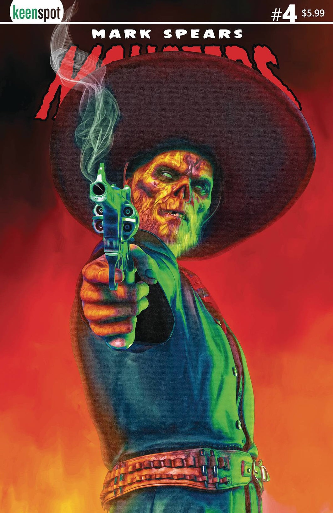 MARK SPEARS MONSTERS #4 (MARK SPEARS PECOS BILL C VARIANT)