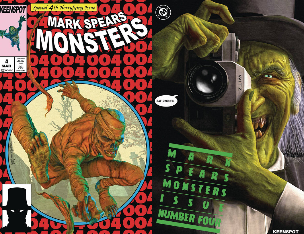 MARK SPEARS MONSTERS #4 (MARK SPEARS HOLOFOIL FLIP HOMAGE F VARIANT)