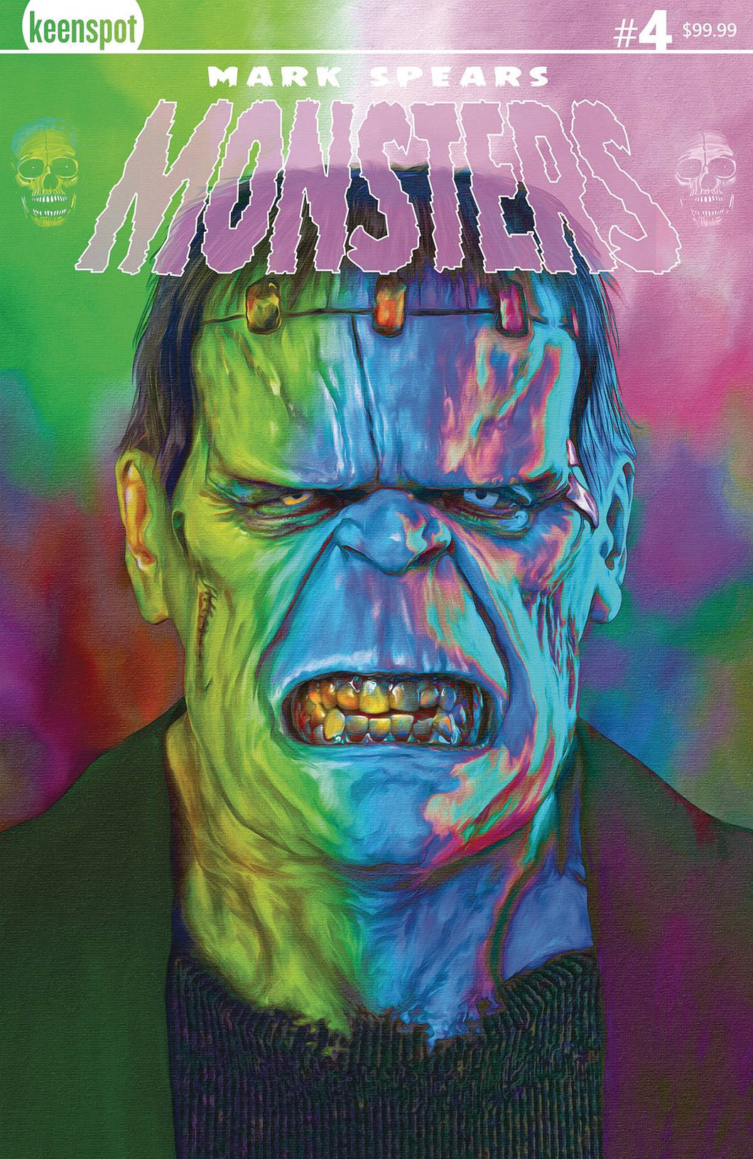 MARK SPEARS MONSTERS #4 (MARK SPEARS FRANKENSTEIN METAL VARIANT)