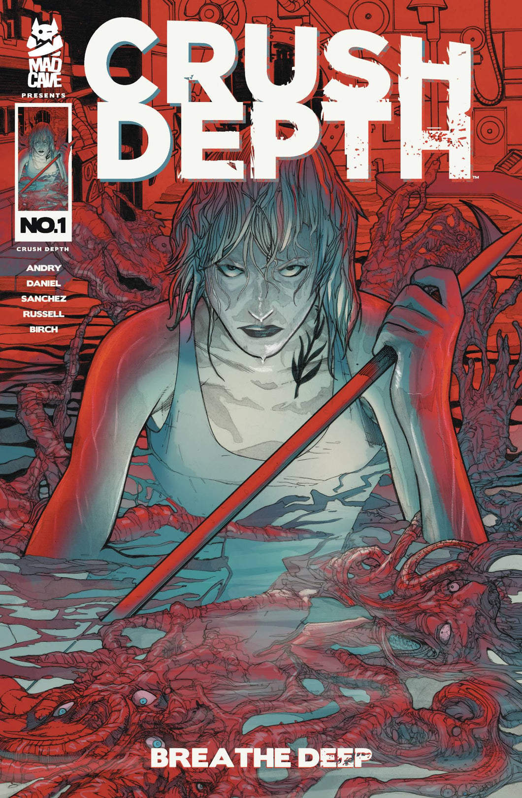 CRUSH DEPTH #1 (ALEX SANCHEZ COVER)