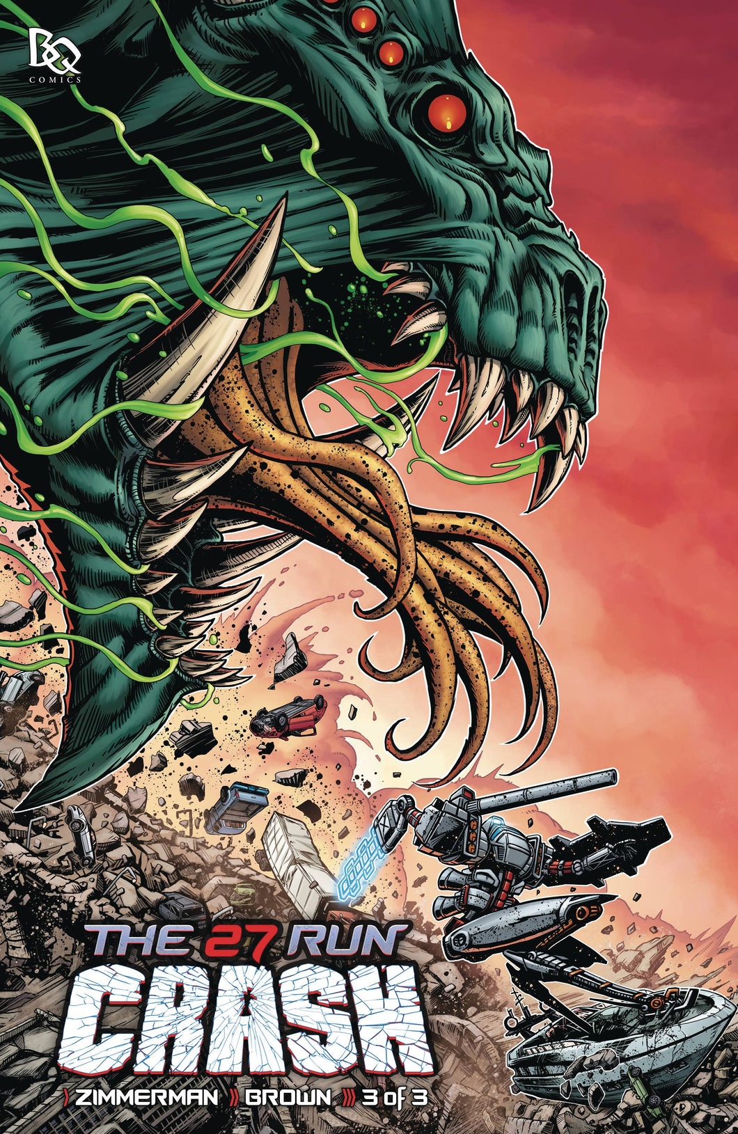 27 RUN CRASH #3 (BROWN & MARTIN COVER)