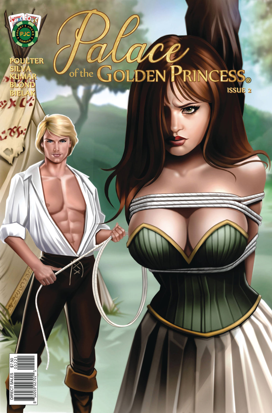 PALACE OF GOLDEN PRINCESS #2 (KEITH GARVEY VARIANT)