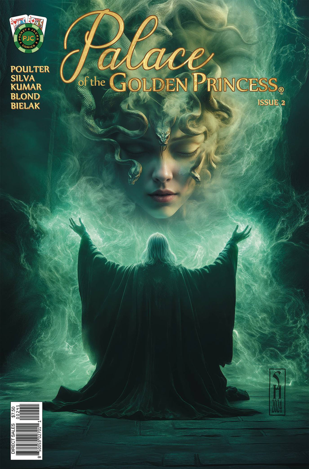 PALACE OF GOLDEN PRINCESS #2 (SCOTT HARBEN GOLD FOIL VARIANT)