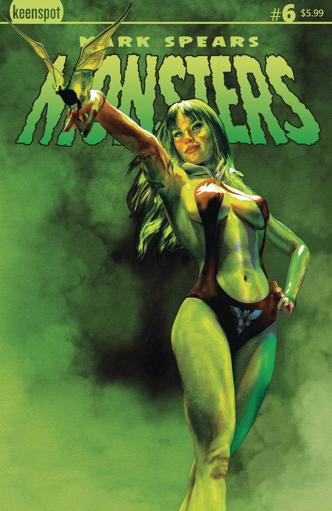 MARK SPEARS MONSTERS #6 (VAMPIRELLA VARIANT COVER)