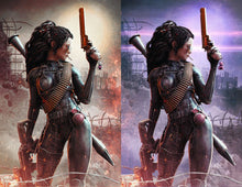 Load image into Gallery viewer, GUN HONEY DOUBLES DOWN #4 (BJORN BARENDS 3D EMBOSSED METAL VIRGIN SET)
